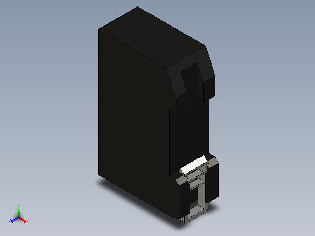 DPS MTM P8-RJ45正等轴测图