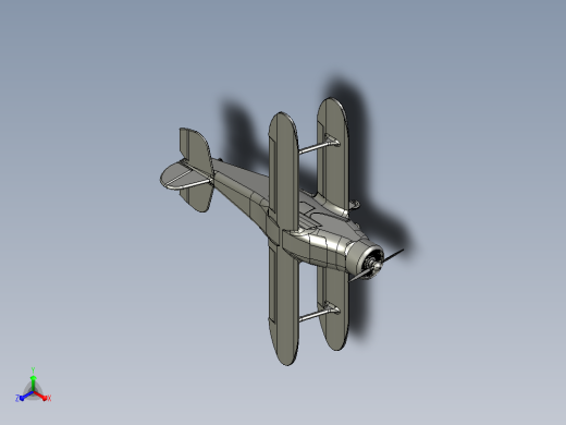 beech-g17s-staggerwing-aircraft IGS飞机