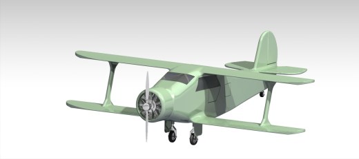 beech-g17s-staggerwing-aircraft IGS飞机缩略图