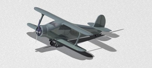 beech-g17s-staggerwing-aircraft IGS飞机缩略图
