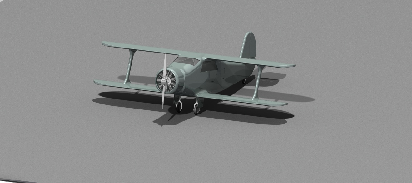 beech-g17s-staggerwing-aircraft IGS飞机