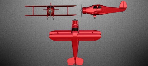beech-g17s-staggerwing-aircraft IGS飞机缩略图