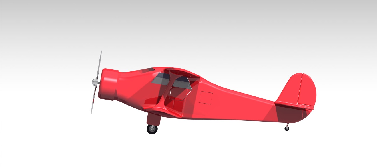 beech-g17s-staggerwing-aircraft IGS飞机