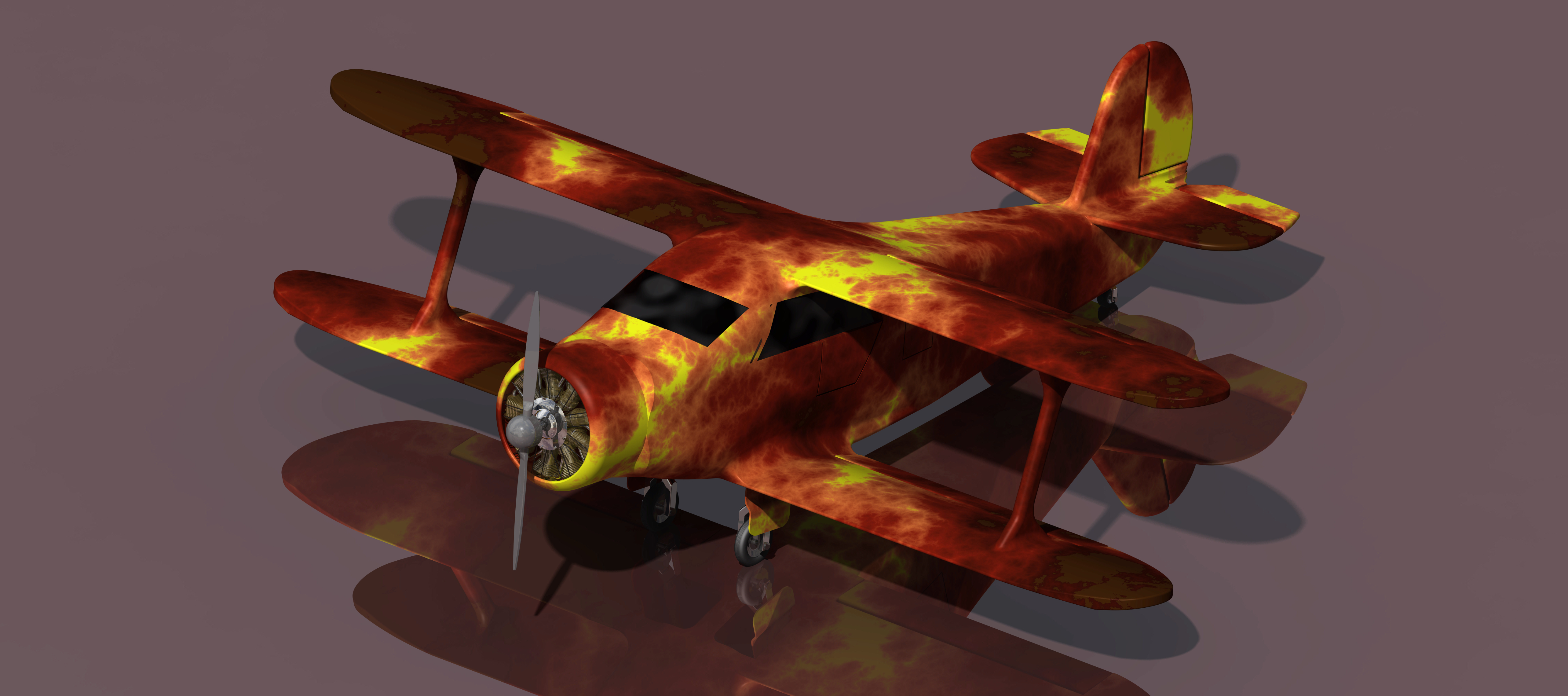beech-g17s-staggerwing-aircraft IGS飞机