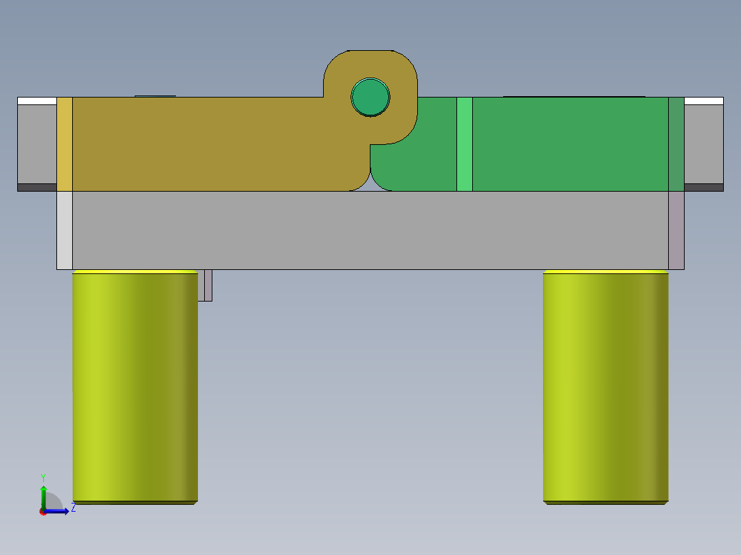 手动贴双面胶工装sw18可编辑左视图