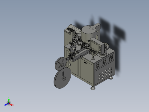 全自动检测喷码编带一体机