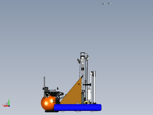 FRC 2019 1188号机器人车3D数模图纸 STP格式后视缩略图