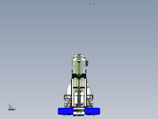 FRC 2019 1188号机器人车3D数模图纸 STP格式左视缩略图