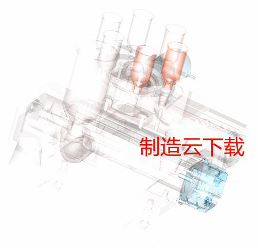 原料混合装置设备3D模型