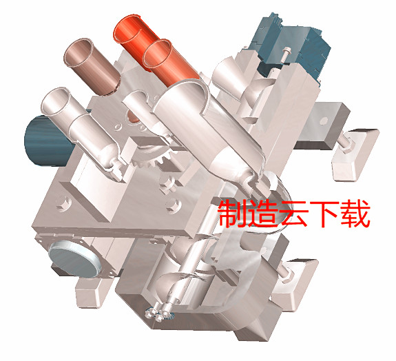 原料混合装置设备3D模型