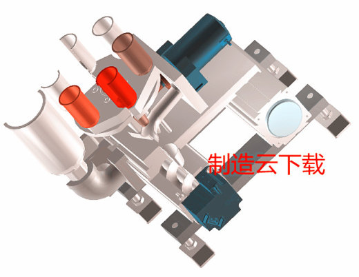 原料混合装置设备3D模型缩略图