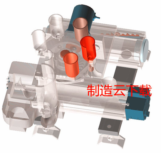 原料混合装置设备3D模型缩略图