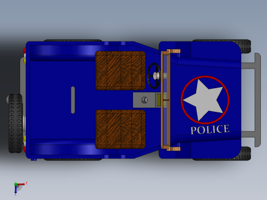 吉普车SW2014俯视缩略图