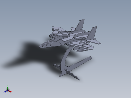 SOLIDWORKS F15桌面摆饰