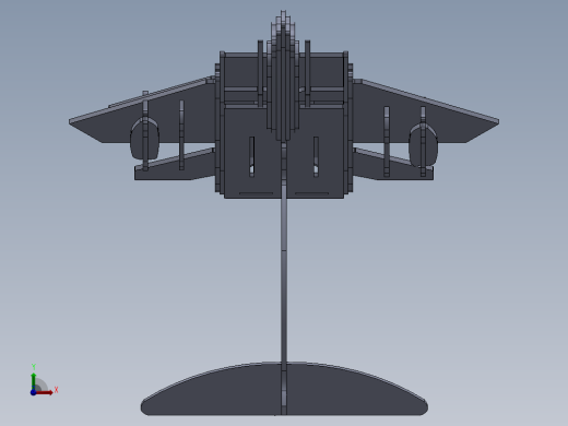 SOLIDWORKS F15桌面摆饰前视缩略图