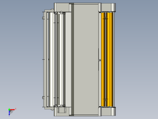 熔喷无纺布卷料机俯视缩略图