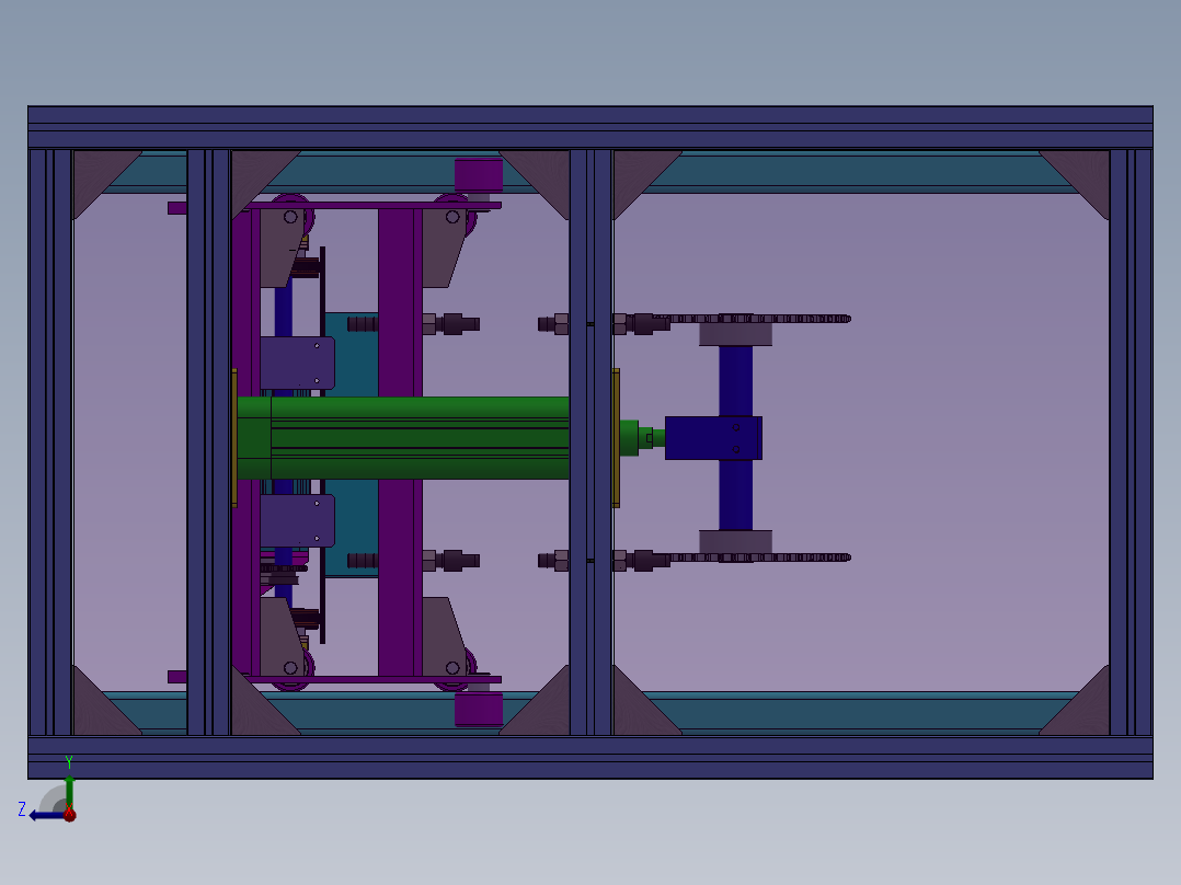 气压升降机右视图