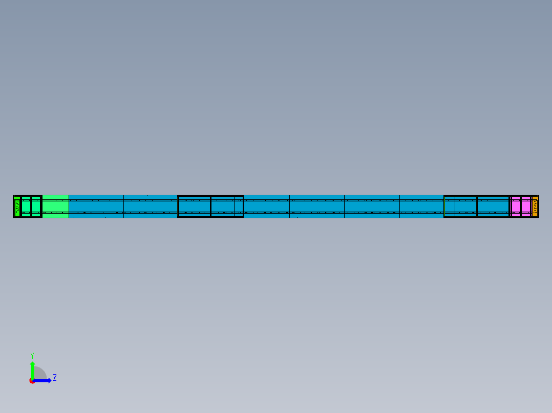 2022.10月-糖果生产输送线sw18左视图