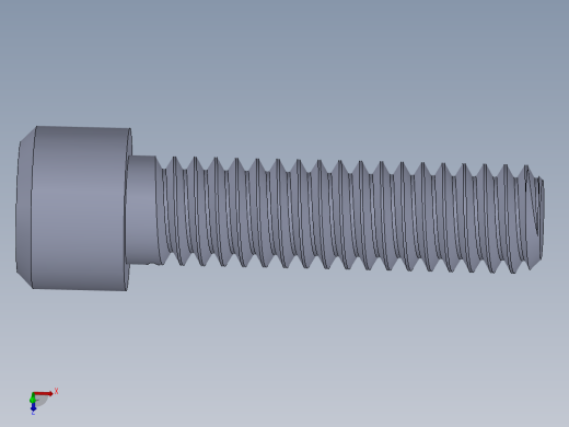 粗螺纹 SHCS 螺钉-SHCS 8-32.x0.625