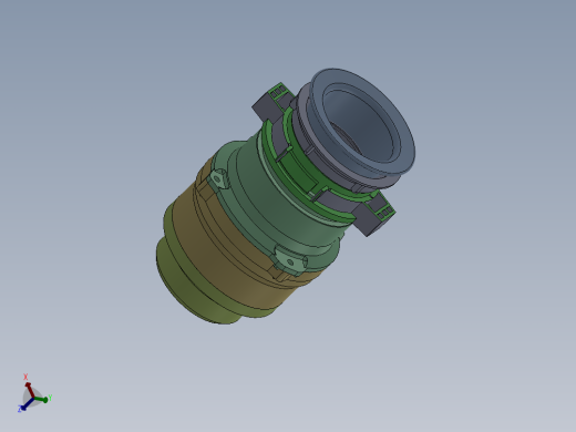 厨房食物垃圾处理器-食品垃圾处理器设计（含三维SW20模型+CAD图纸+说明书）