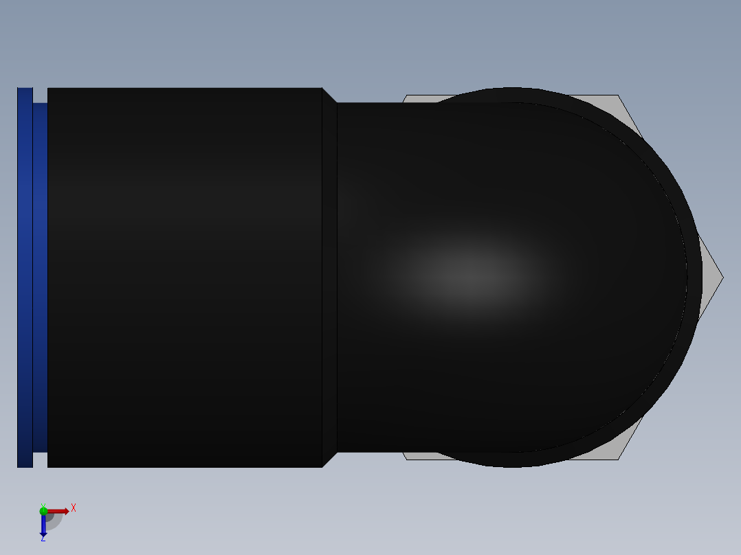 Ø16 x 3-8G COTOVELO 90° MACHO GIRAT. (C02471638)俯视图