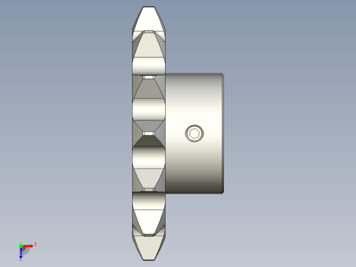 链轮-Sprocket_14-20-33-25_9-3俯视缩略图