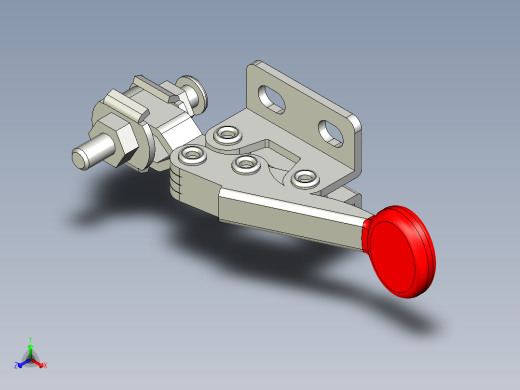 水平式夾鉗SSP(C)-3D多系列多零件图纸模型