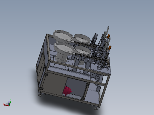 晶体机组装机构装配