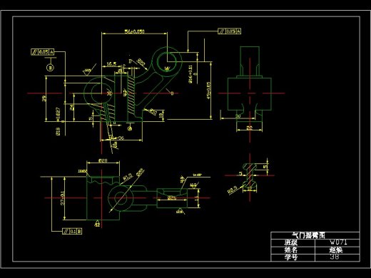 气门摇臂轴支座加工工艺及铣φ22上端面夹具设计【原创设计】缩略图