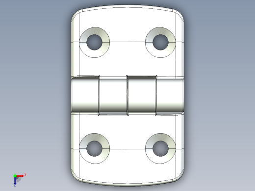 型材-KJN 40-50 COMBI HINGE 095K4050F00俯视缩略图