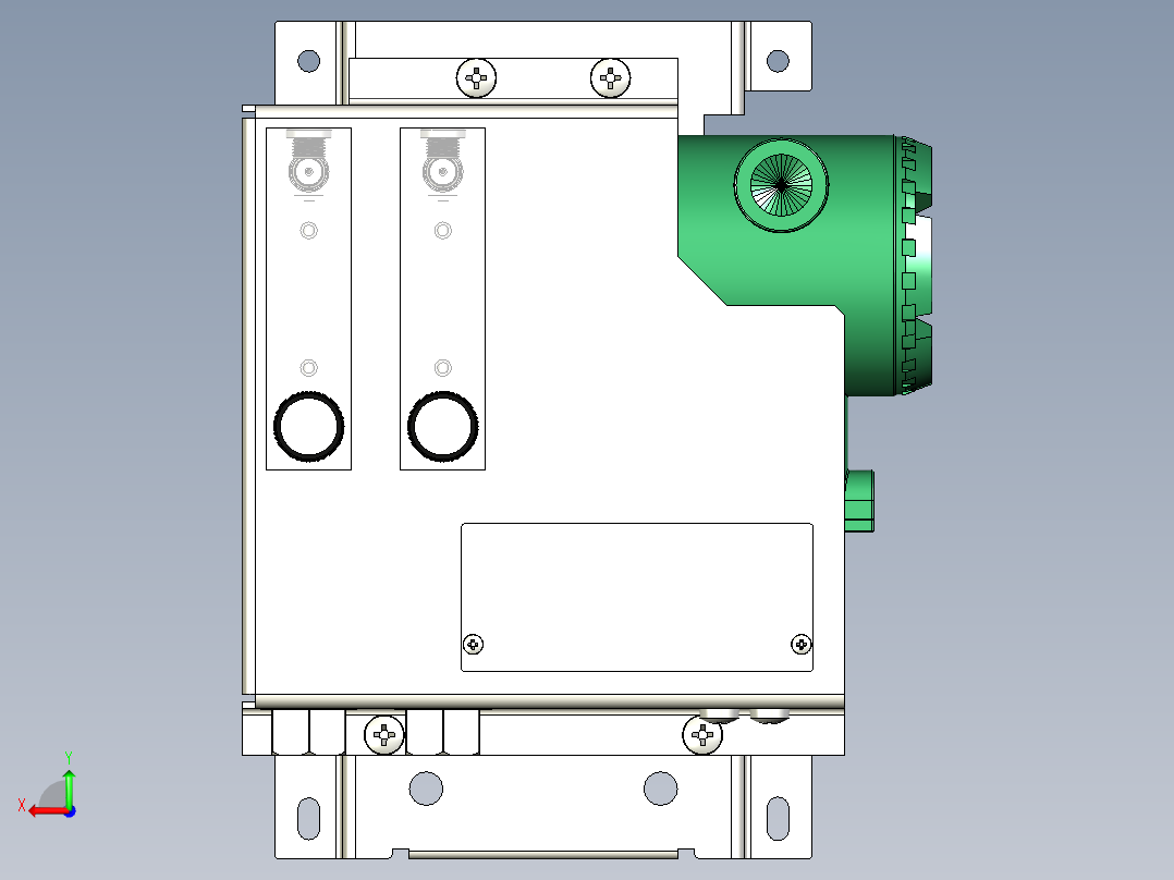 自动校准装置ZR40H后视图