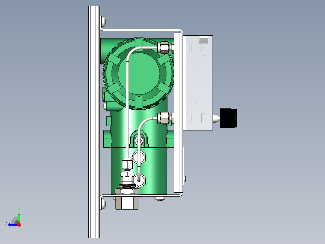 自动校准装置ZR40H右视图