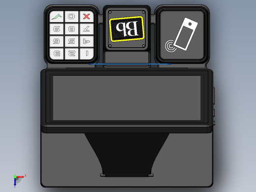 POS机(8)俯视缩略图