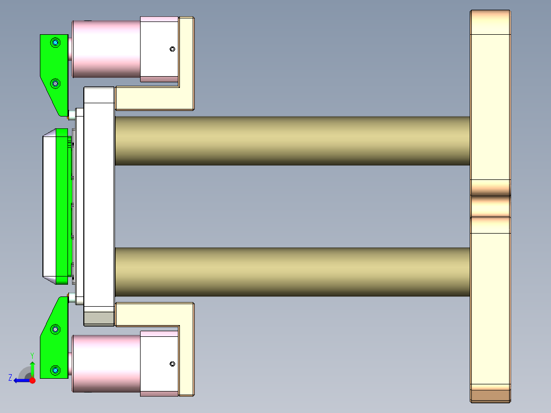 SPS-XJ-笔记本CNC工装夹具三维模型CNC3-0113右视图