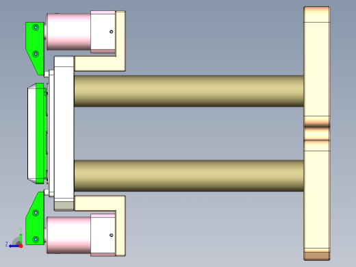 SPS-XJ-笔记本CNC工装夹具三维模型CNC3-0113右视缩略图