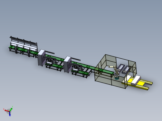 2023.02月-分散型电梯控制柜组装测试生产线sw19可编辑主视缩略图