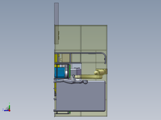 2023.02月-分散型电梯控制柜组装测试生产线sw19可编辑右视缩略图