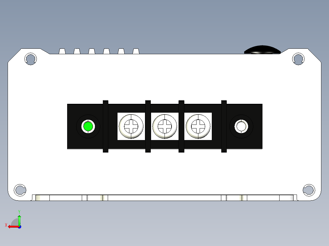 明纬HLG和HLG-C系列 LED型电源合集后视图