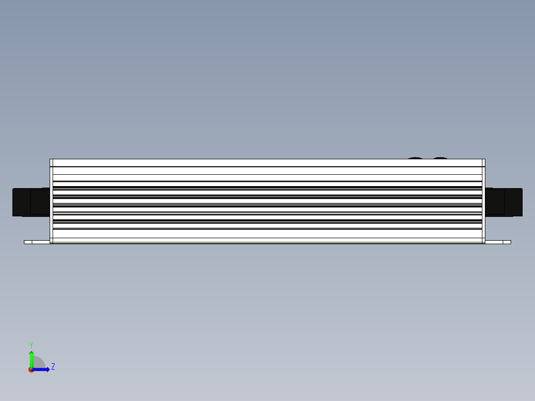 明纬HLG和HLG-C系列 LED型电源合集左视图