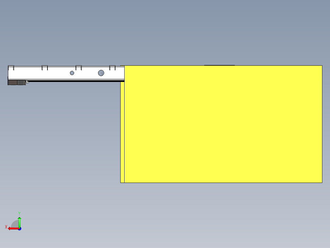 可移动式变位机焊接工作站设计后视图
