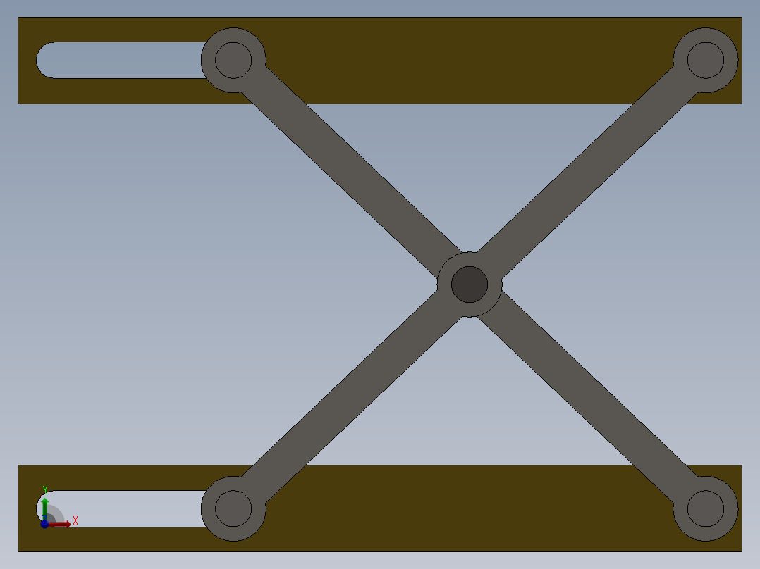 scisor升降台前视图