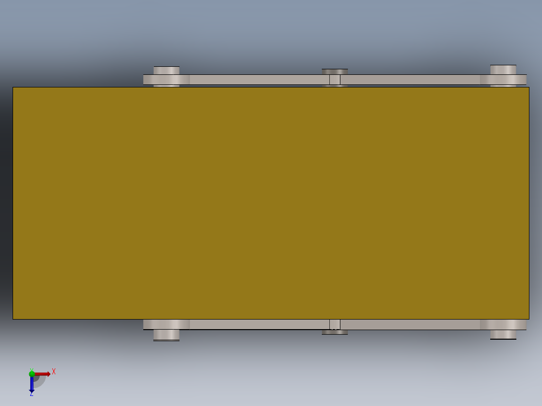 scisor升降台俯视图