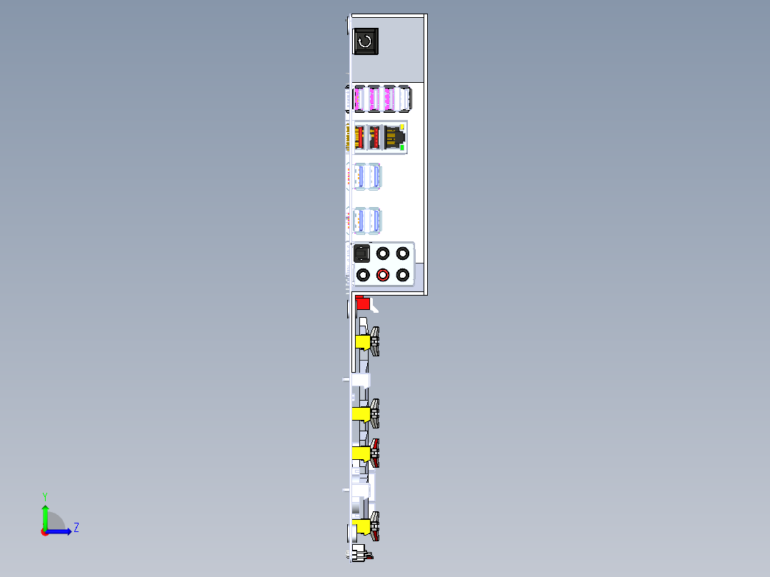 电路板、主板(49)左视图