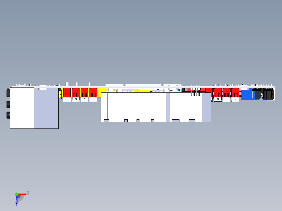 电路板、主板(49)俯视图