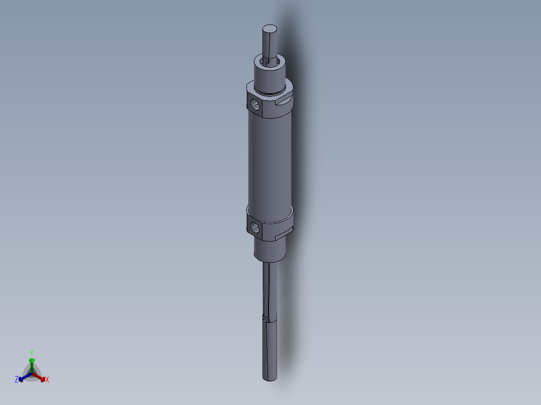 螺纹型气缸-25x10x50-mm-1.snapshot.1正等轴测图