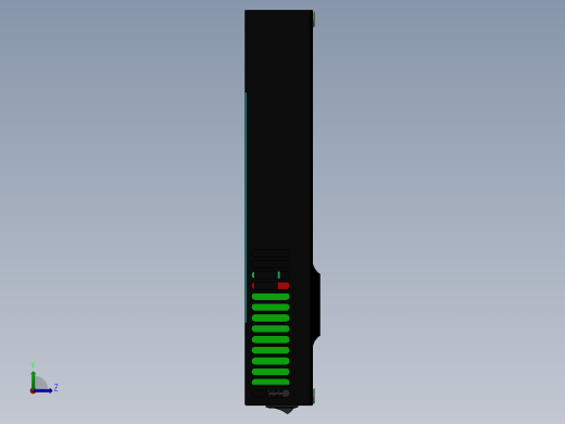 PCB柜左视缩略图