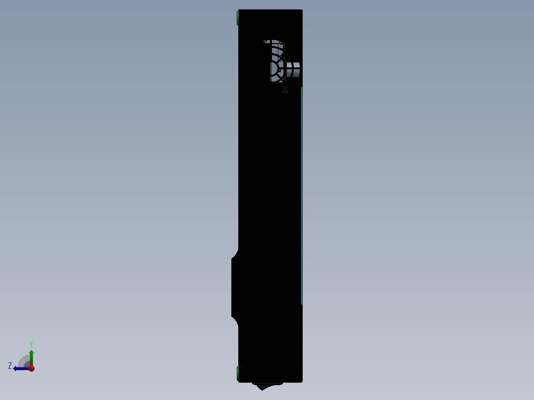 PCB柜右视图