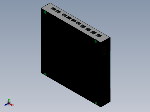 PCB柜正等轴测缩略图