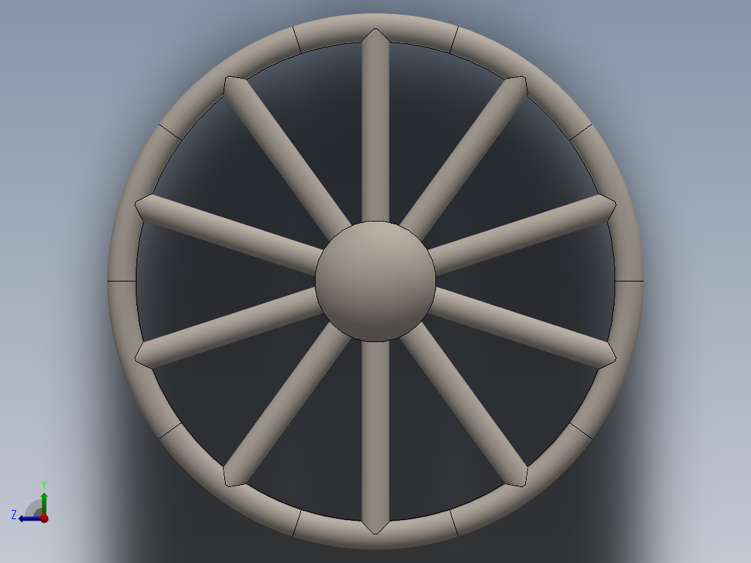 塔式太阳能接收器右视图