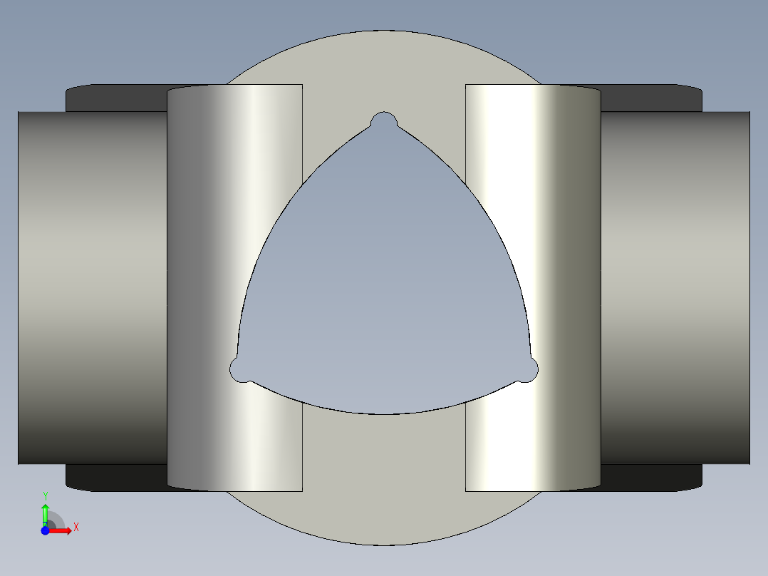 SPG-SD1万向节内套管头拖拉机前视图
